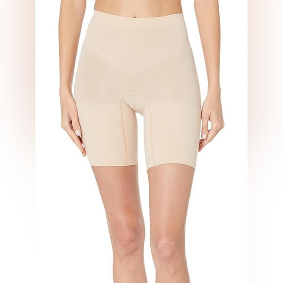 EUC - Spanx Shapewear for Tummy Control High-Waisted Power Short - Size Large - Picture 1 of 6